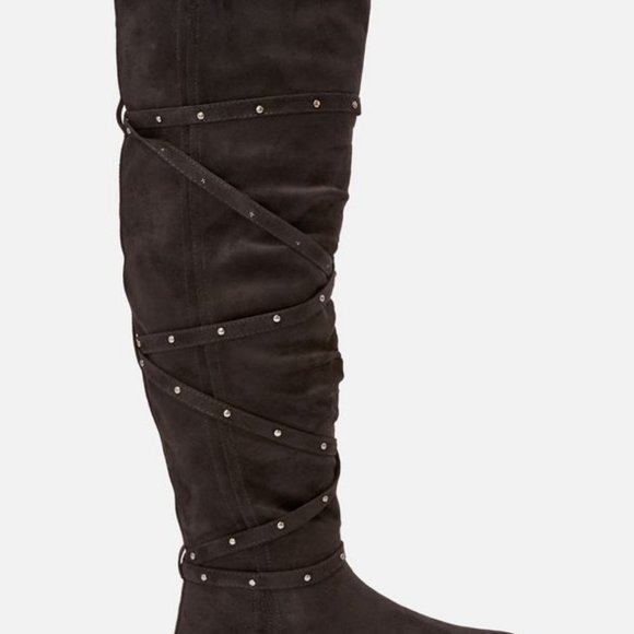 Brand New 6.5 wide calf Shawnee Just Fab boots - Picture 3 of 3